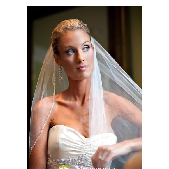 Beautiful Designer Anne Barge Wedding Gown - Picture 2 of 8